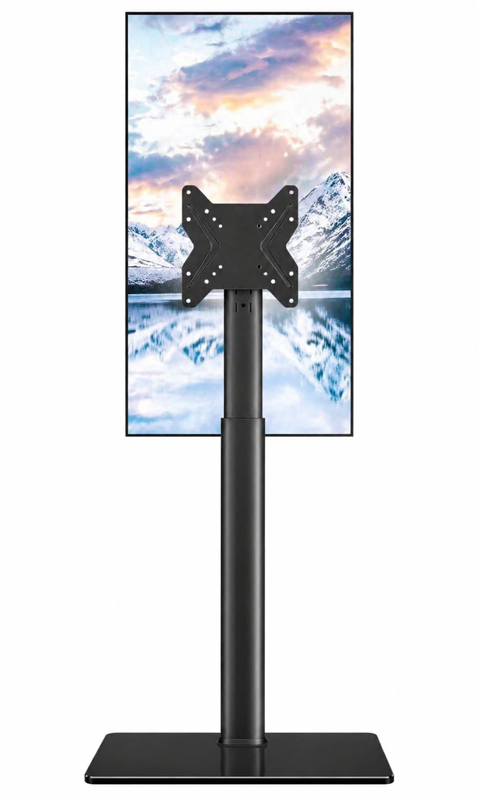 TV Pied Support Pivotant pour Téleviseur Ecran LCD de 19 à 43 Pouce LED Plasma,HT1001BP